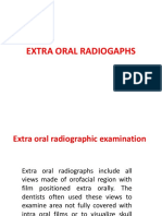 Extra Oral Radiographs: Skull & TMJ Projections