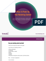 5 Ways To Power-Up Your Marketing Content