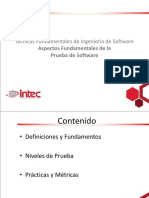 INTEC - IDS323 - 6 - Aspectos Fundamentales de La Prueba de Software