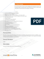 Course Modules: Autodesk Inventor Sheet Metal Design