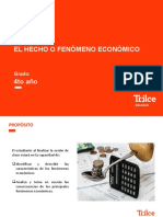 EC-4to-El Hecho o Fenómeno Económico (Semana 8) - PPT (Sin Audio)