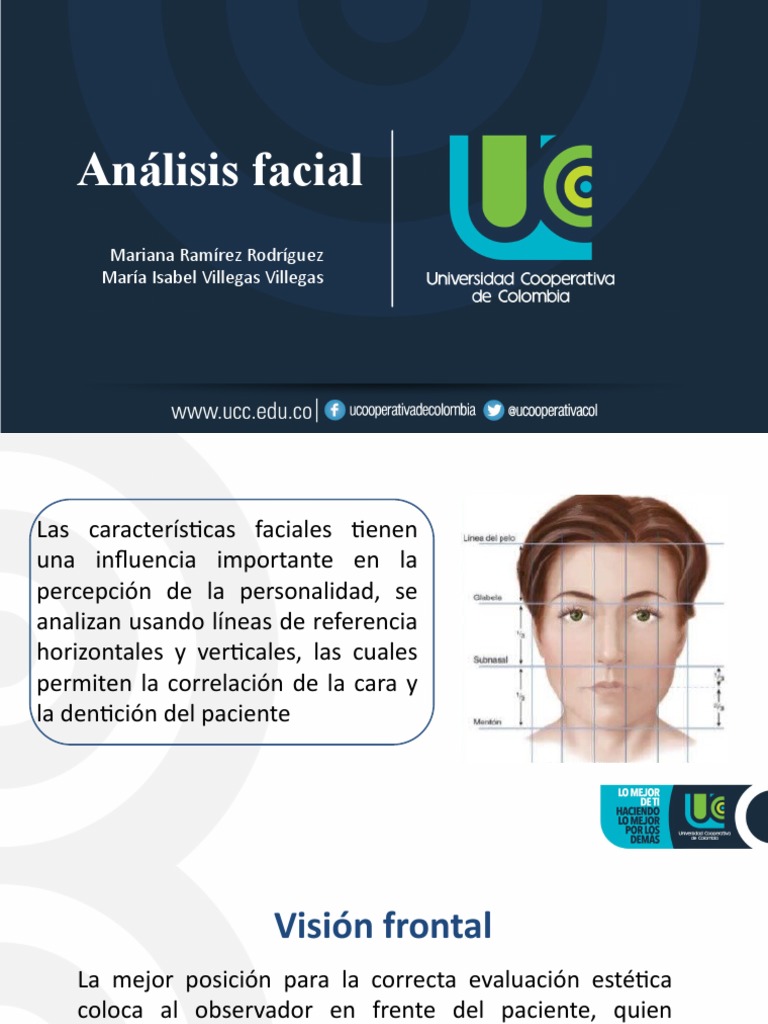 Análisis Facial y Líneas de Referencia | PDF | Cara | Enseñanza de ...