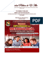 Posgrado UPEA Metodología Investigación