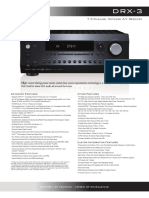 7.2-Channel Network A/V Receiver: Advanced Features Other Features