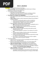 Psyc39 - Readings