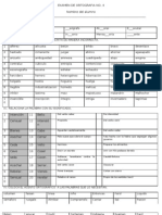 Examen de Ortografia No 4