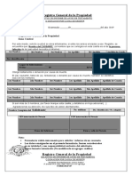 Solicitud de Informe de Testamento