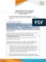 Guía de Actividades y Rúbrica de Evaluación - Unidad 2 - Tarea 2 - Clasificación y Caracterización