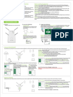 Quick Installation Guide: LED Explanation Button and Port Explanation