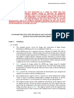 Standard Practice For The Design and Construction of High Density Polyethylene Pipe (Hdpe)