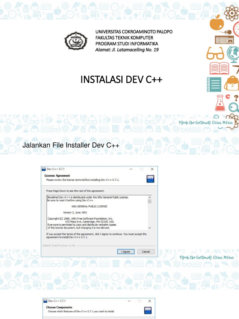 Instalasi dan Pengaturan Dev C++ | PDF