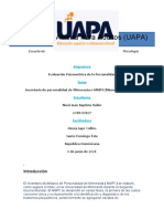 MMPI Evaluación Psicométrica Personalidad