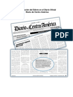4.1 Publicación Del Edicto en El Diario Oficial