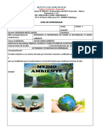 Ciencias Naturale Medio Ambiente Grado PREJARDIN