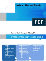 5. Penulisan Pesan Bisnis