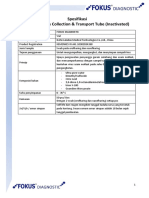 Spesifikasi LAKEBIO Virus Collection & Transport Tube (Inactivated) (1)