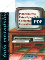 Planeamiento Estratégico de La Comunicación Educativa