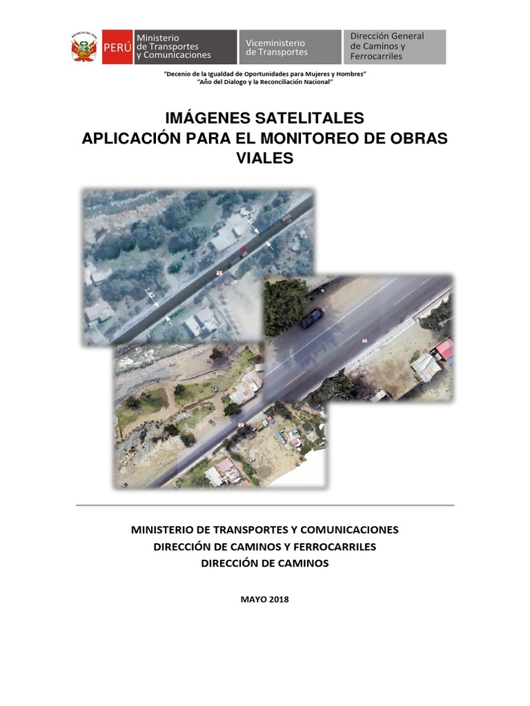Imágenes Satelitales y Su Aplicación Al Monitoreo de Obras Civiles ...