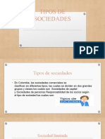 Tipos de Sociedad Yla