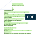 Soal Praktikum 2018 Biokimia