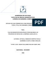 Plan estratégico de marketing para mejorar los procesos de ventas de Unicolor S.A