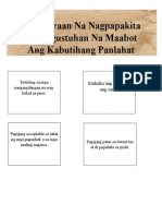 Mga Paraan Na Nagpapakita NG Kagustuhan Na Maabot Ang Kabutihang Panlahat