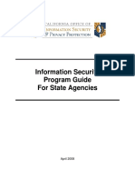 Information Security Program Guide For State Agencies: April 2008