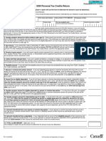 2020 Personal Tax Credits Return: Country of Permanent Residence