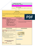 Student'S Study Guide Mapeh 8 - ARTS (2nd PE - Week 2) 2nd Grading/Week - 2 Topic/s: Key Concepts