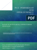 PS 11 Pemeriksaan ROM