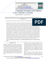 Porter's Generic Competitive Strategies and Its Influence On The Competitive Advantage