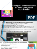 Building An E-Commerce Website For Travel Agency