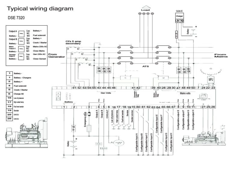 Wiring Diagram Kompressor | PDF | Relay | Electric Generator