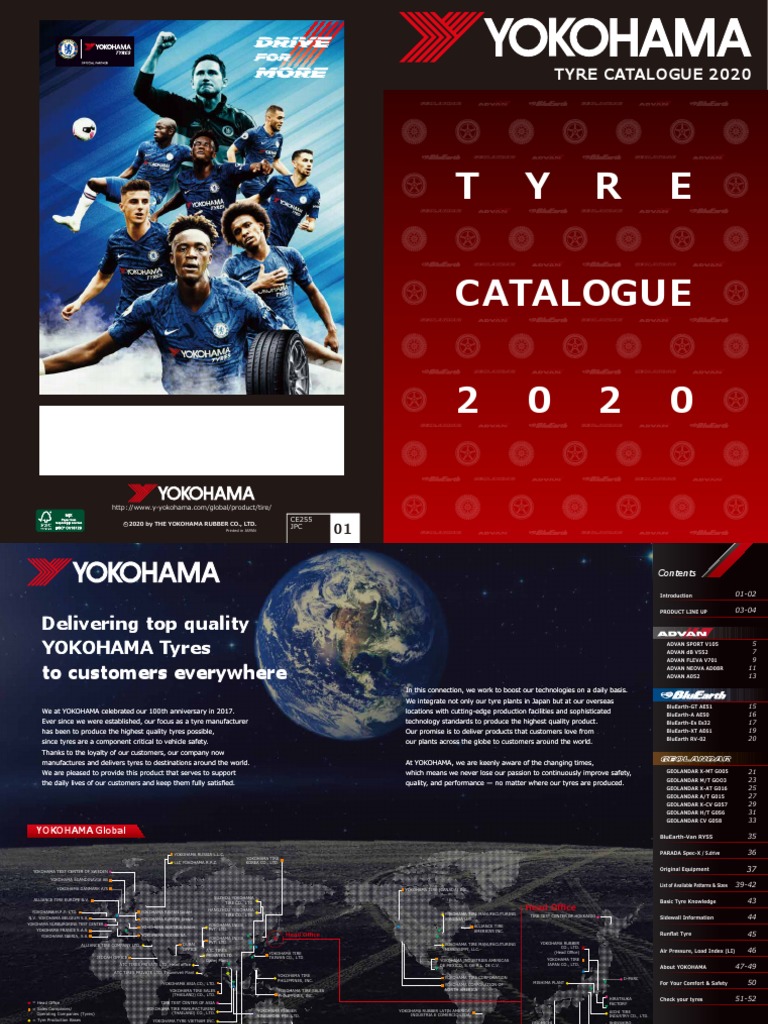 アクセサリー YOKOHAMA TIRE CATALOGUE 2020 Vol.1 Yokohama Tyre Catalogue 2020 | PDF | Tire | Automotive Industry