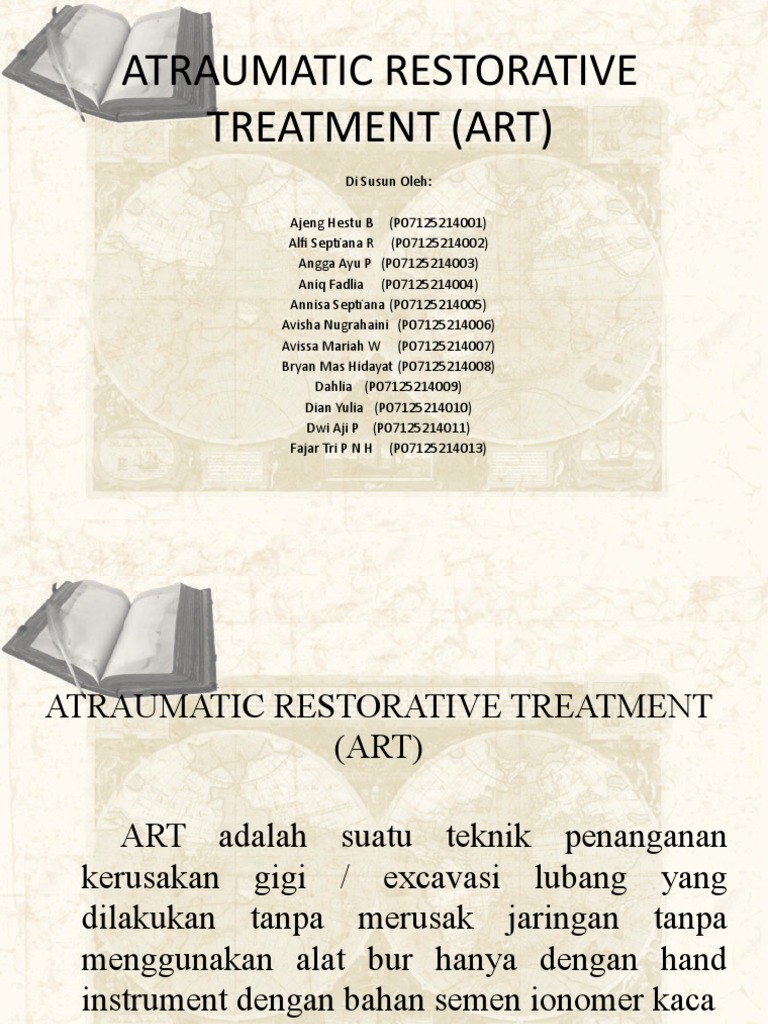 Atraumatic Restorative Treatment (Art) | PDF