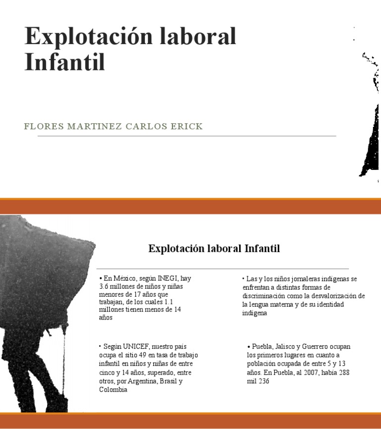 Explotación Laboral Infantil Pdf 