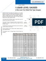 Armored Liquid Level Gauges: ARCHON Model RLG and TLG Weld Pad Type Gauges