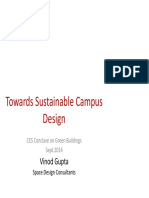 Towards Sustainable Campus Design