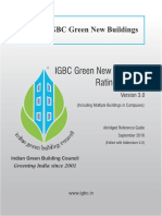 IGBC Green New Buildings Rating System (Version 3.0 With Fifth Addendum)