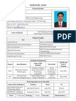 Faculty Profile Jagadeeshraja M