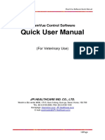 ExamVue Veterinary Quick User Guide Manual - Rev01