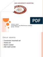 Lecture Yaxye Presentation Cost Effectiveness Analysis Group Three