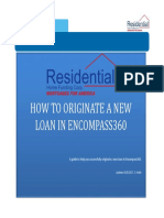 A Guide To Help You Successfully Originate A New Loan in Encompass360