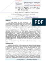 Wireless Electrical Appliances Using IR Sensors