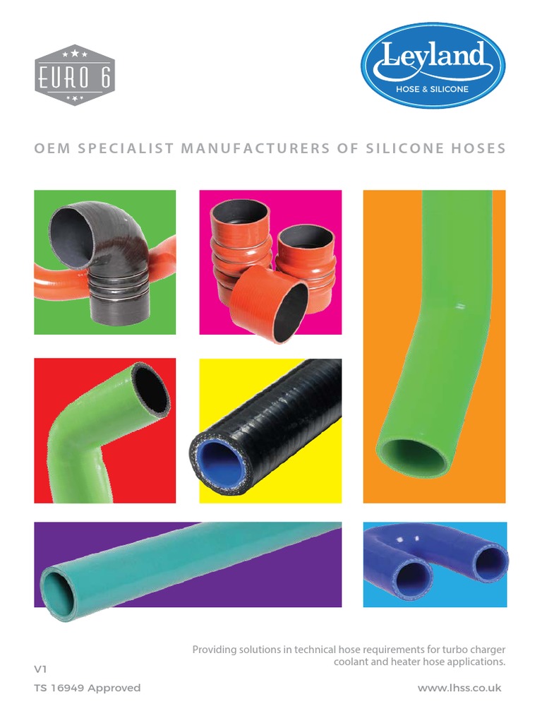 Oem Specialist Manufacturers of Silicone Hoses, PDF