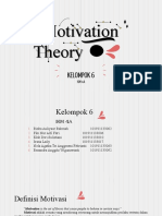 Kelompok 6 - IKM 4A - Teori Motivasi