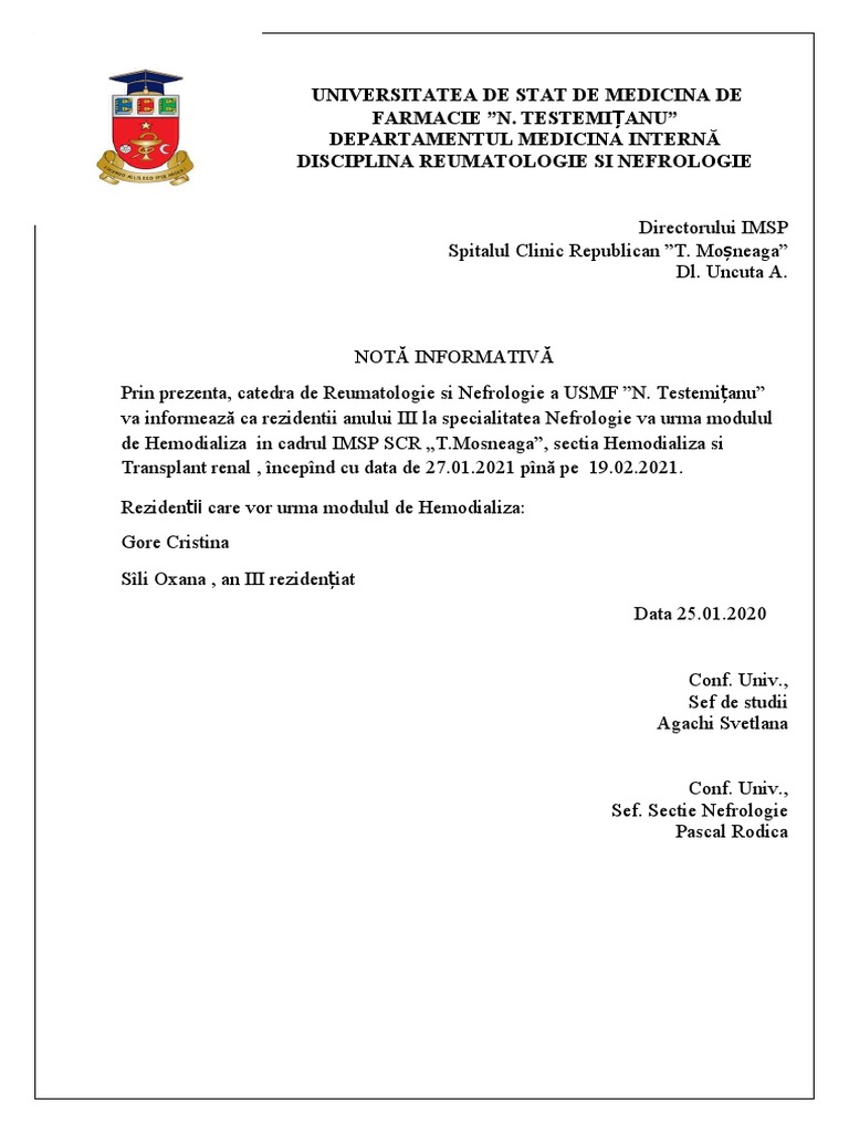 Nota Informativa | PDF