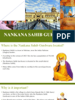 Religious Education - Nankana Sahib Gurdwara 