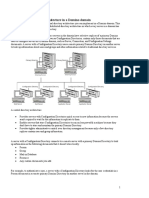 Using Central Directory Architecture in A Domino Domain