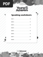 Speaking Worksheets: Unit 1 74